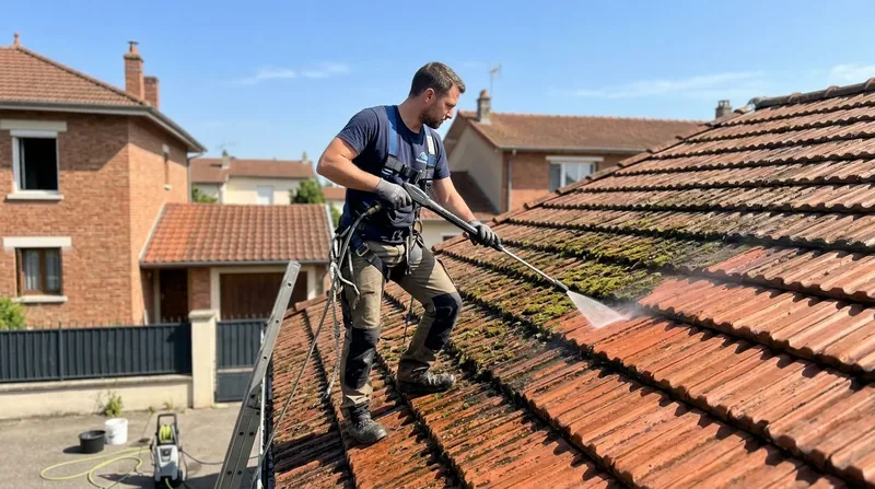 Nettoyage & Démoussage de toiture Lyon
